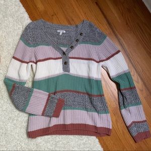 Maurices lightweight striped sweater